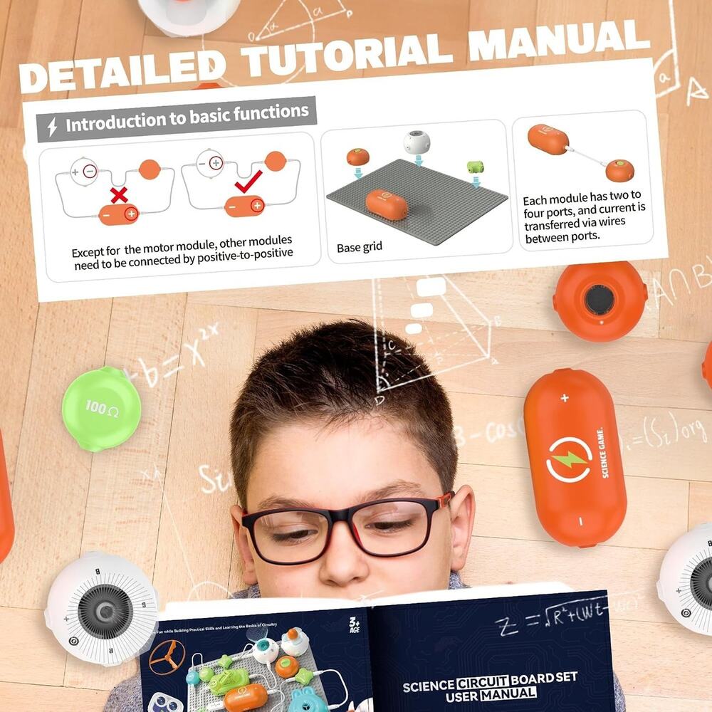 Science Kits for Kids, STEM Toys for Kids, 16 Circuit Parts - Picture 5 of 6